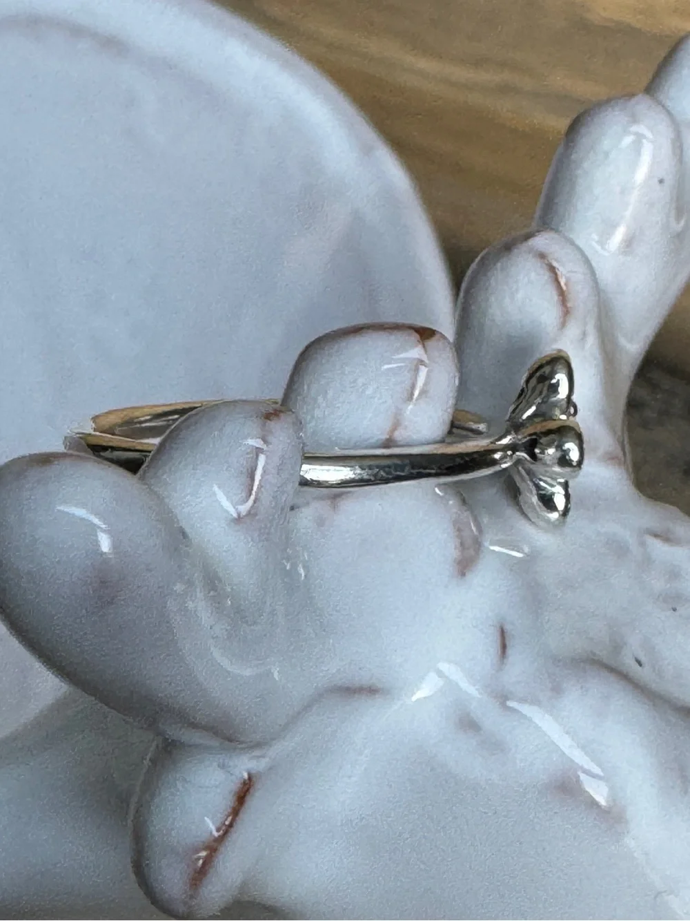 Pandora Four Petal Ring NWOT